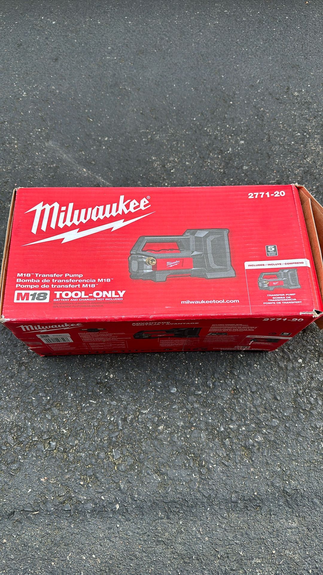 Milwaukee M18 Transfer Pump