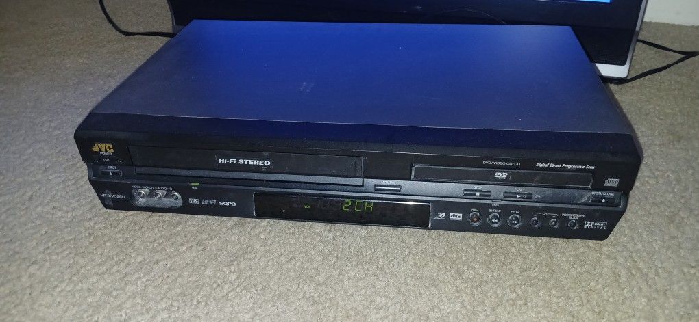 Working Combo DVD Vcr Player VHS Home Video Tape Player