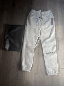 Essentials Joggers Light Oatmeal Size 2xl & Size Small 