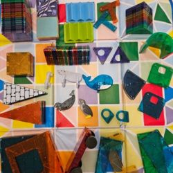 Magna-Tiles Mega Bundle. 115 Pieces + Car + Storage Bin