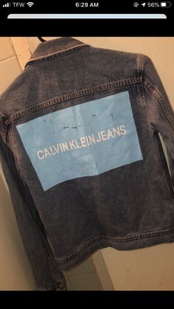 Calvin Klein jeaned jacket