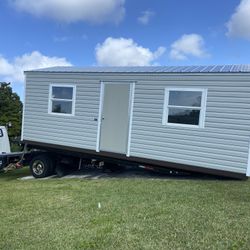 Sheds Relocated , Movemo Casita De Patio Container Rv Trailer Crane Available 