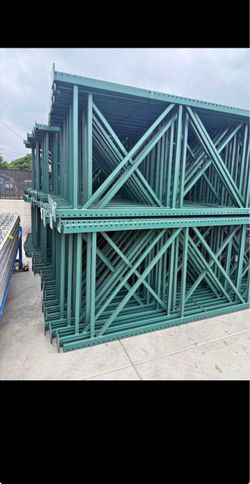 Pallet Rack Beams Orange and Upright ‼️🚛