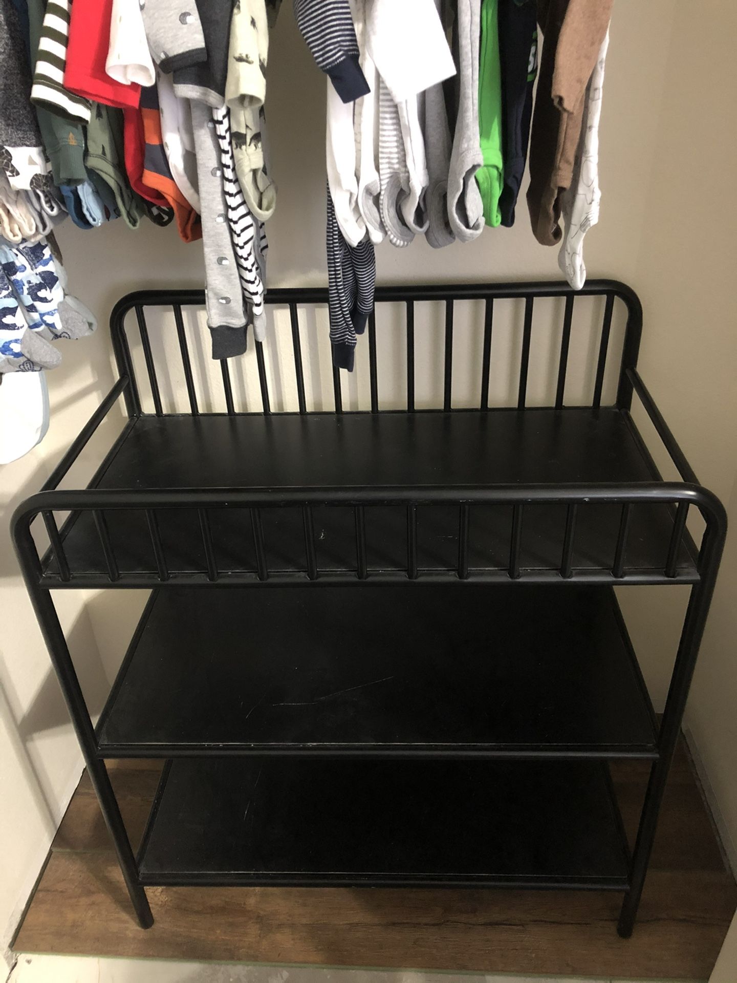 Metal Changing Table