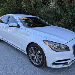 2018 GENESIS G80 3.8L V6 *ONLY 71,000 MILES* CLEAN FL TITLE* FINANCING  *ONLY 71,000 MILES  LUXURY RIDE  2 OWNER  CLEAN  4 NEW TIRES  WARRANTY INCLUDE