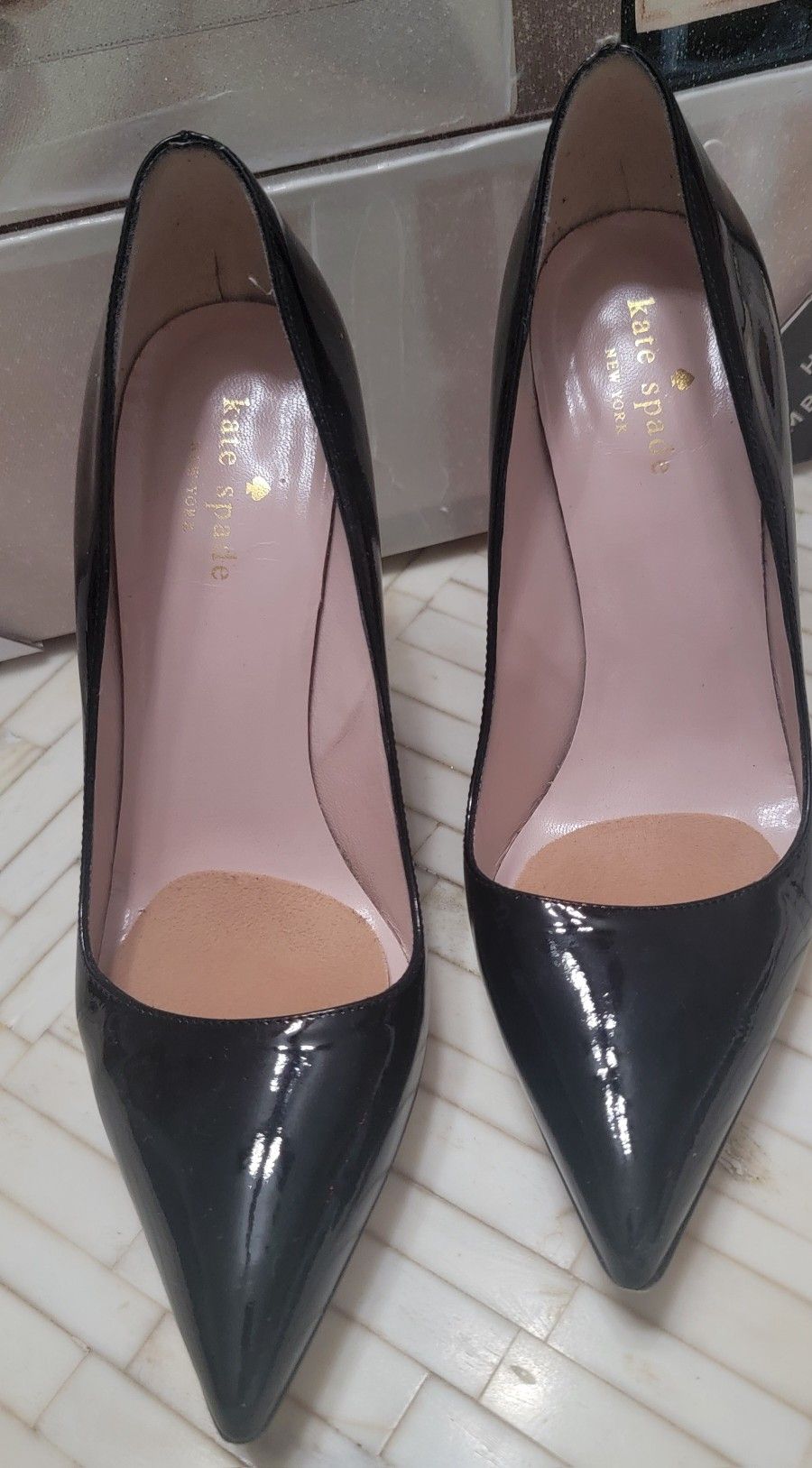 Kate Spade Patent Leather Black Size 9.5