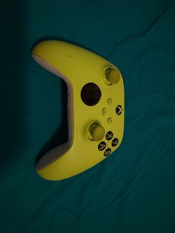 Microsoft Xbox wireless control controller electric jolt to green no back cover