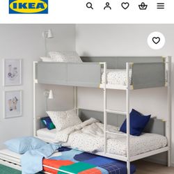 IKEA Bunk Bed With Trundle