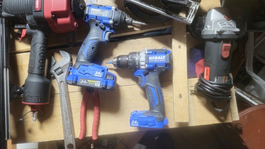 Kobalt Brushless IMPACT Driver and DRILL