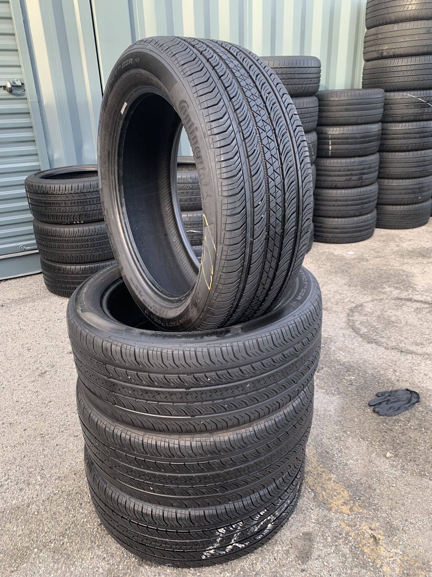 225/50/18 Set Of Continental Tires Installed 