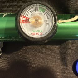 Medline Oxygen Regulator HP 0-25 LPM 