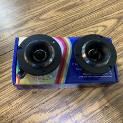 New Pair 3.75” Kong Audio Aluminum Bullet Tweeters ( Sold In Pairs - $30 Per Pair)