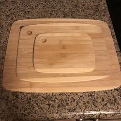 Wooden 3 Piece Cutting Board