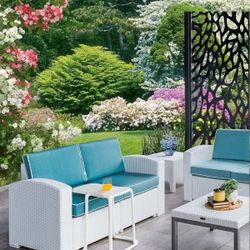 Set de conversación para exteriores de paneles intercambiables Lo