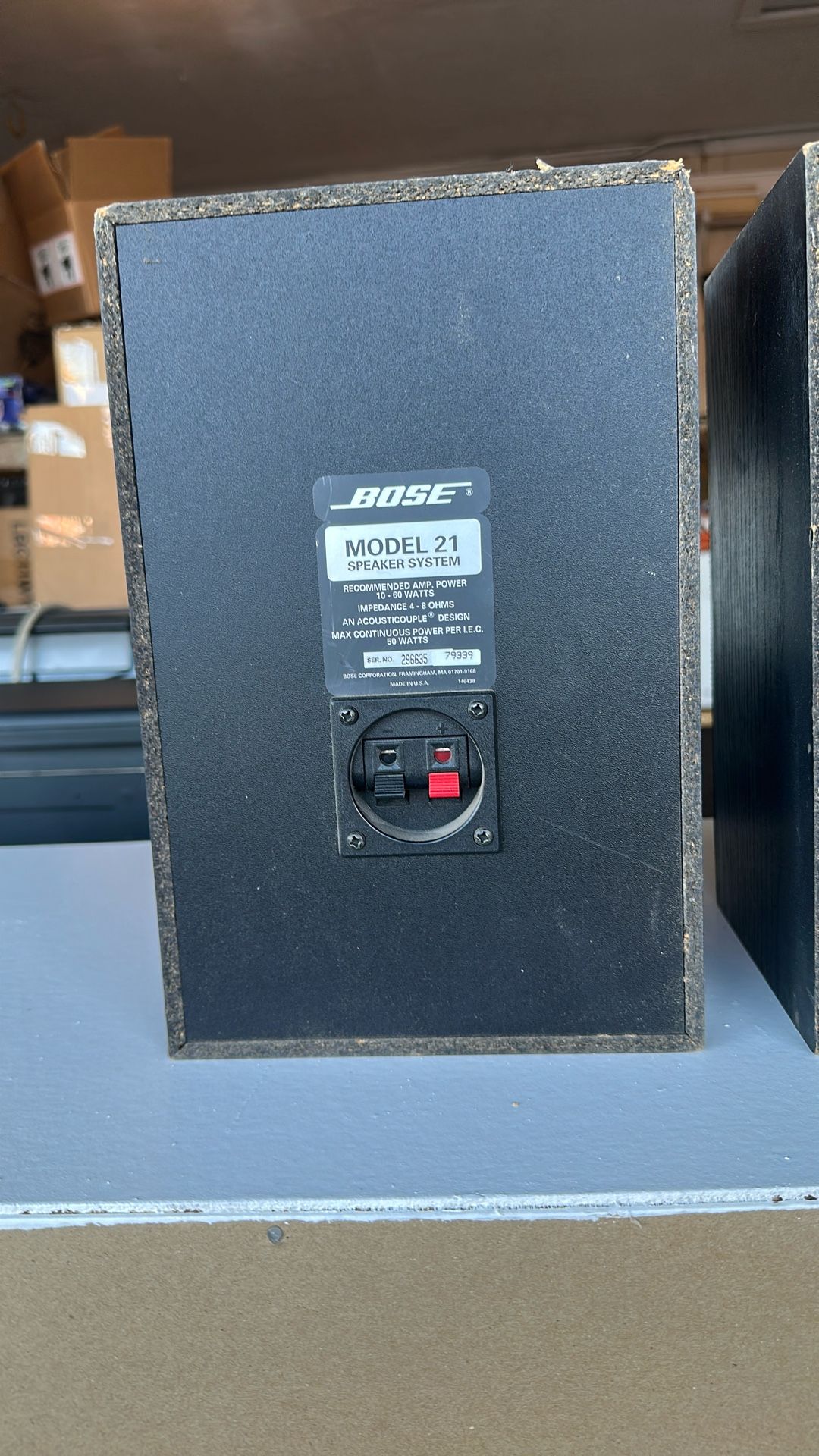 Bose Model 21 Speakers