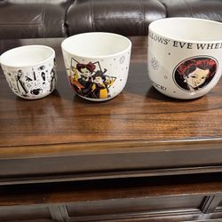 3 Ceramic Planters. All $14 