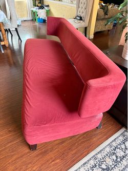 red couch