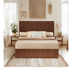 King Bed Frame With Storage 