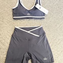 Alo shorts set
