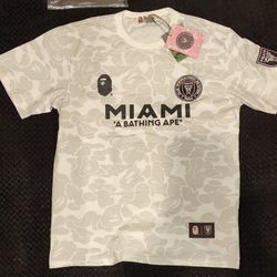 Inter Miami X Bape White Jersey 