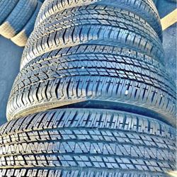 Set 245/60-20 Bridgestone Con El 80% De Vida 