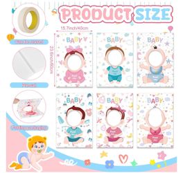 6 PCS Baby Feeding Game For Baby Shower