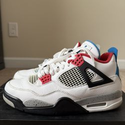 Clean Jordan 4 Retro What The 4s Size 9M