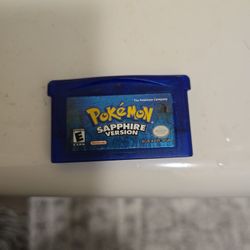Pokemon Sapphire Version Gba