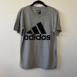 Adidas T-Shirt - Unisex - Size Small - Grey - The Go To Tee