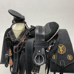 Nueva Montura Charra Super Bordada Conncantinas Cuadradas