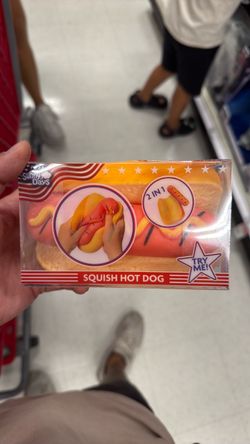 Hot dog squishy!!