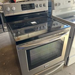 Frigidaire Stainless Steel Glass Top Electric Stove 