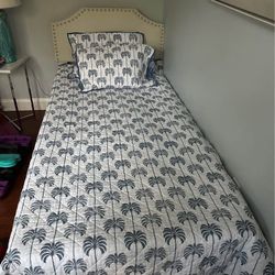 Moving Sale! Pair of Twin bed frame. No mattress, no pillows and bedspread included