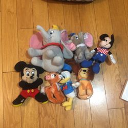 Lot Of Disney Plush. Animals