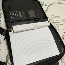 Multipurpose New Black Leather Bag