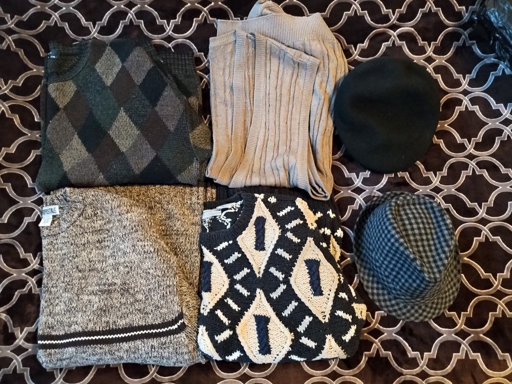 Mens Clothes And Hats.