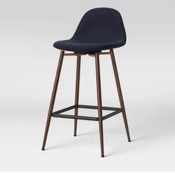 BAR STOOLS NEW IN BOX  (Qty: 2) BLUE COLOR  MODERN STYLE 