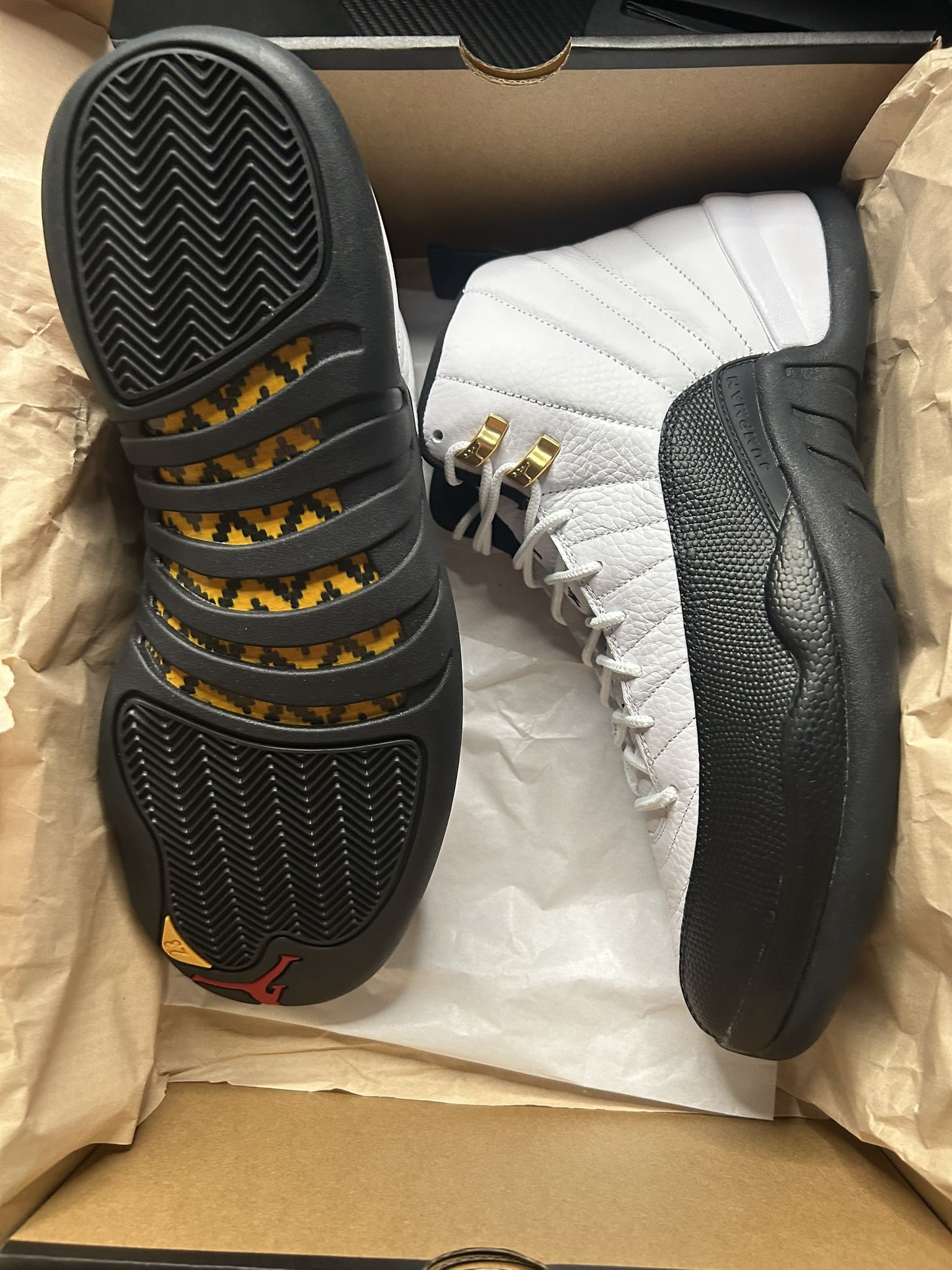 Jordan 12 Taxi Size 12 New