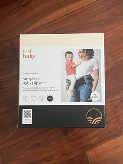 Brand New Black Tushbaby Carrier