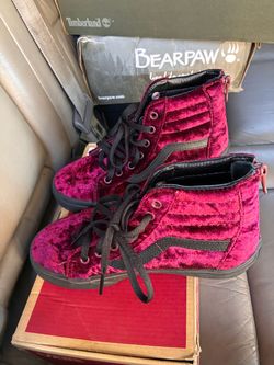 Vans SK8-Hi Velvet High-Top Sneakers