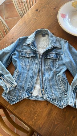 Harley Davidson denim biker jacket