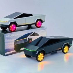 Cyber Truck Tesla  Bluetooth Speaker With Phone Charger 