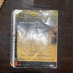 College Book And CD - Keyboard, Musicianship Piano For Adults