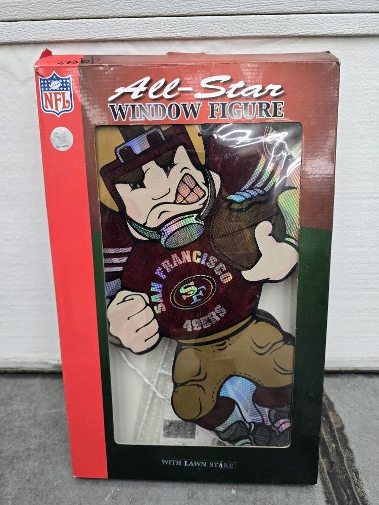 San Francisco 49ers Light Window Figure for Sale in Henderson, NV - OfferUp
