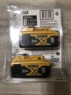 Dewalt Batteries