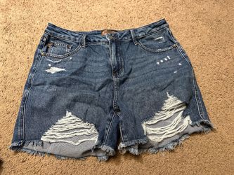 Judy Blue Distressed Denim Jean Shorts