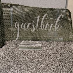 Wedding signs, reserved chair sashes,champagne colored items