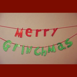 Merry Grinchmas Banner