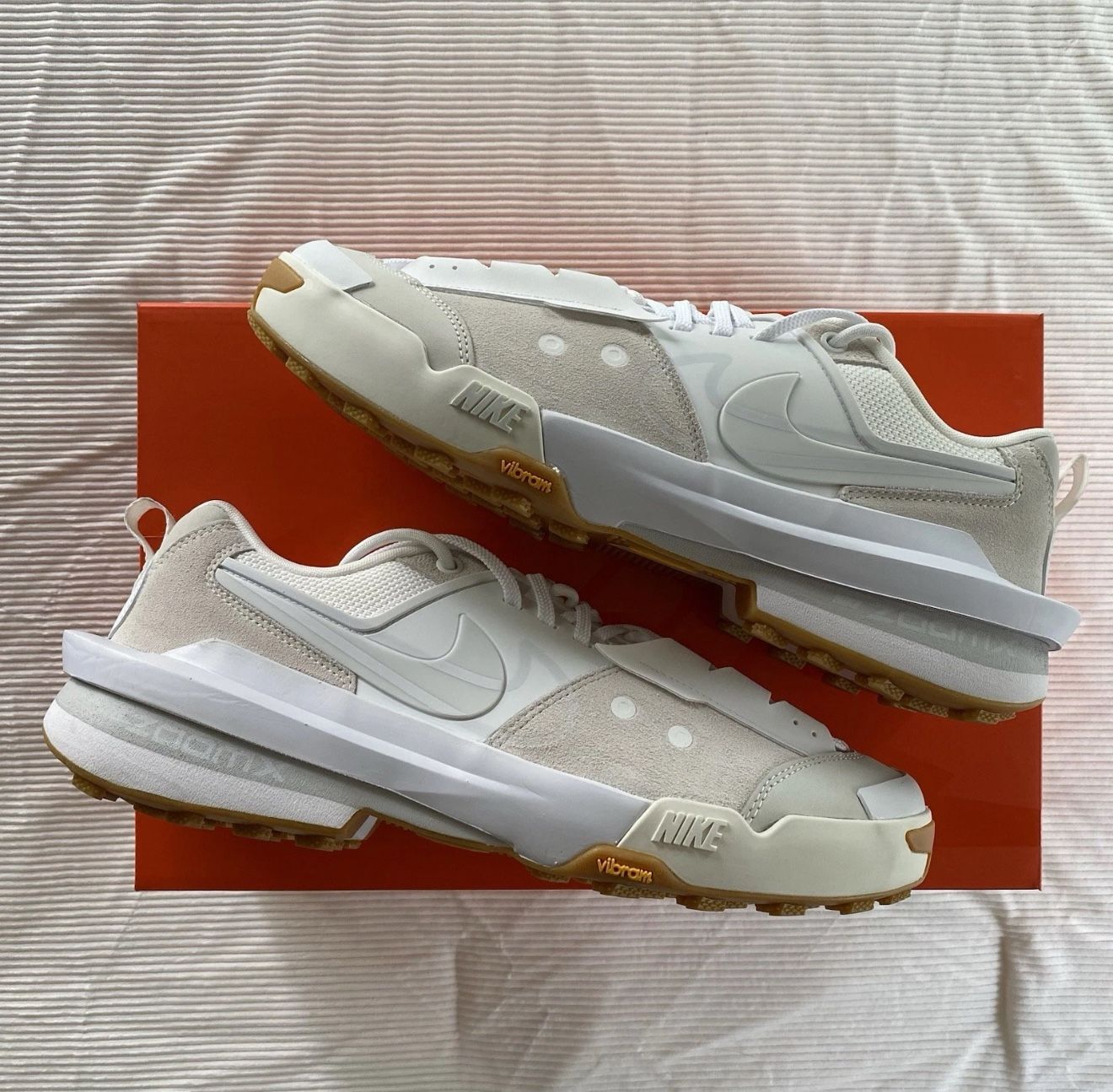sacai × Nike Zegamadome \"Summit White\" Nike Zegamadome SP sacai White - HQ8618-100 Raffles & Where
