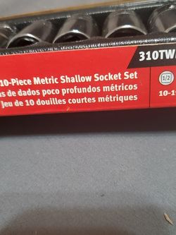 Snap On Metric Shallow Socket Set